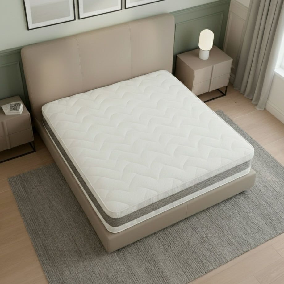 The White Stone Matras 140x200 20 cm hoge stevigheid | Made in Italy