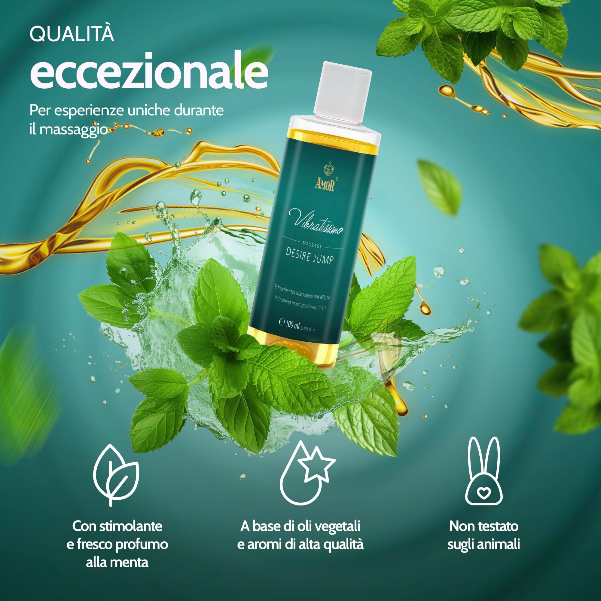Vibratissimo Massageolie Desire Jump