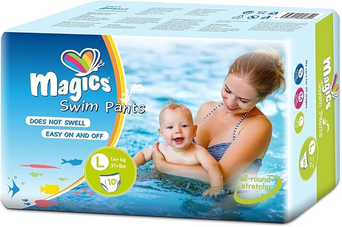 Magics Swim Pants Wegwerpzwemluiers voor baby's