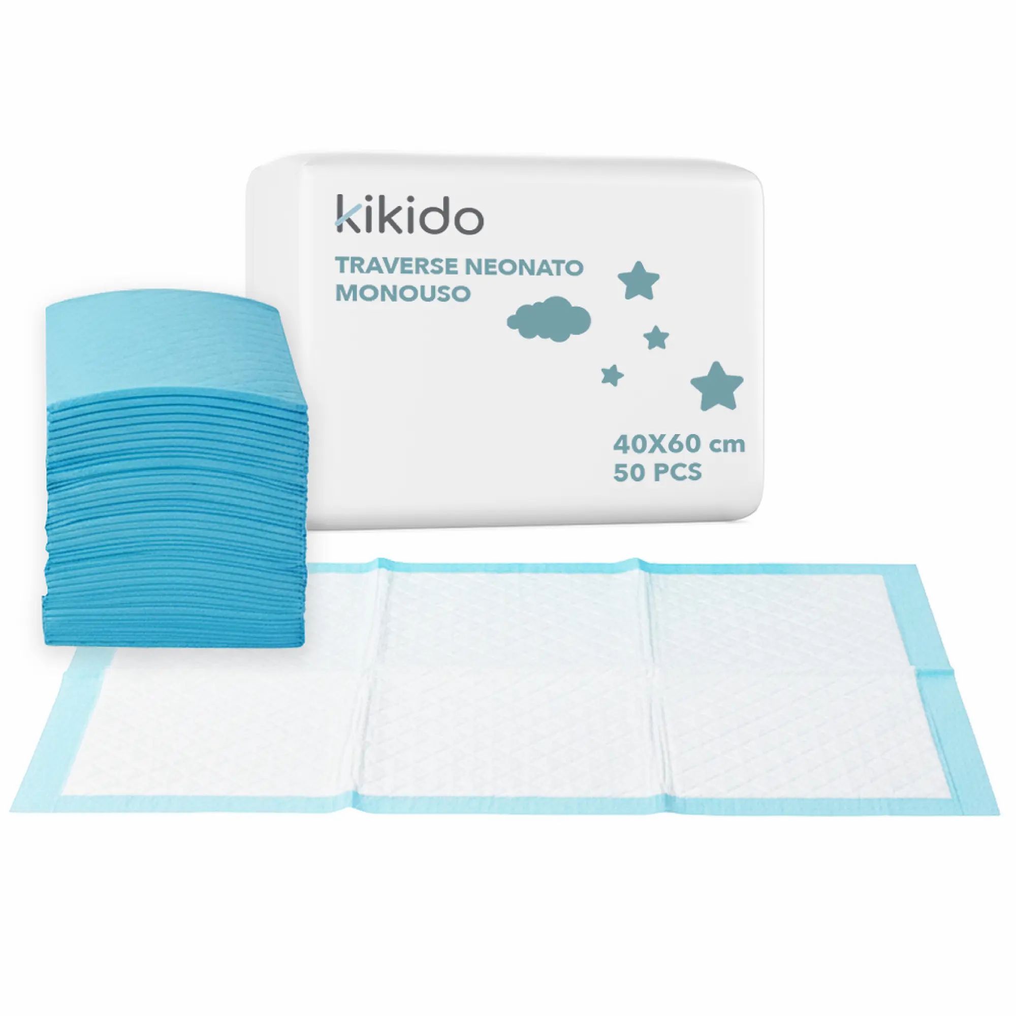 Kikido Alèses Jetables pour Bébé 40x60