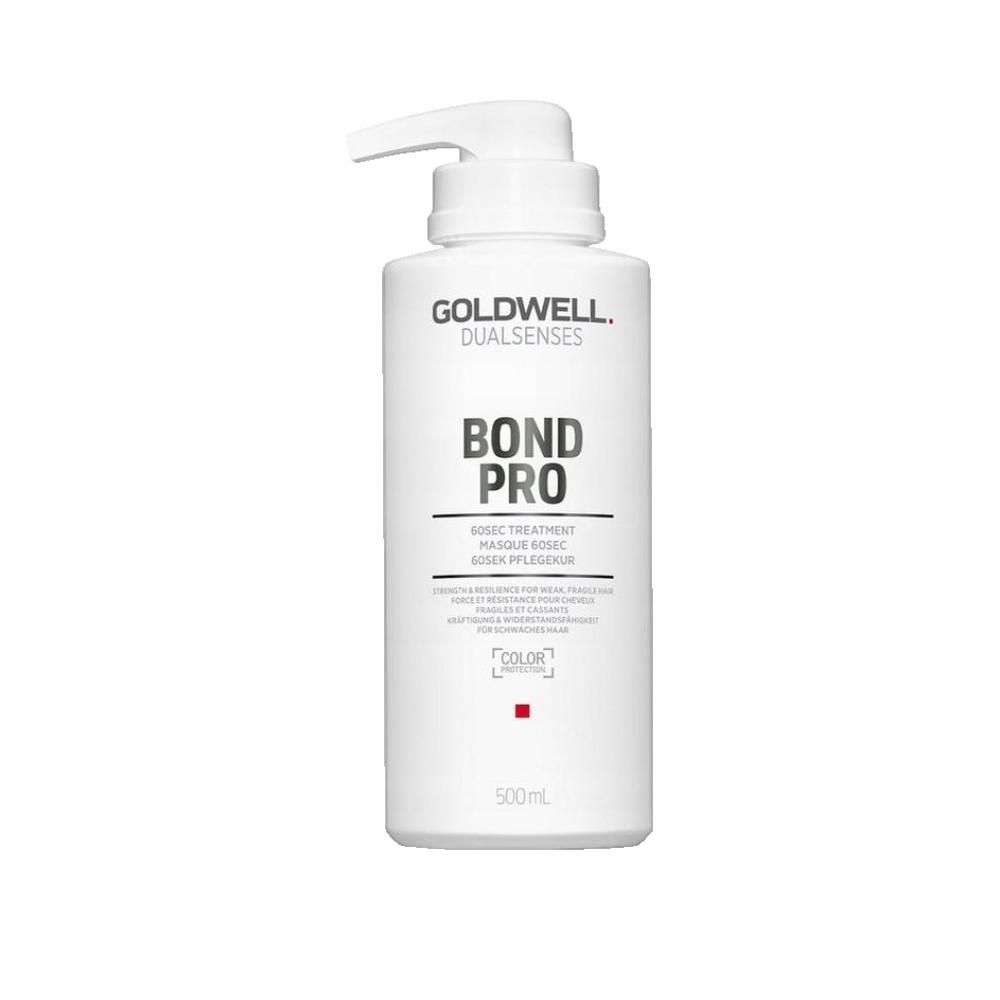 Flacon Goldwell Dualsenses Bond Pro avec pompe doseuse. Texte: BOND PRO, 500 ml.