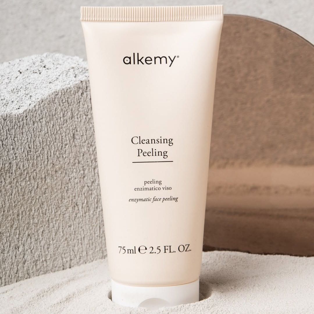 Alkemy Peeling Enzymatique Visage, Exfoliant Doux pour Pores et Peau Impure