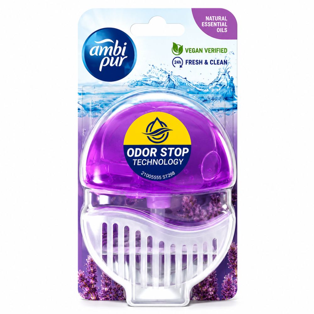 Ambi Pur - 5-in-1 WC-Blok Set – Lavendel & Rozemarijn
