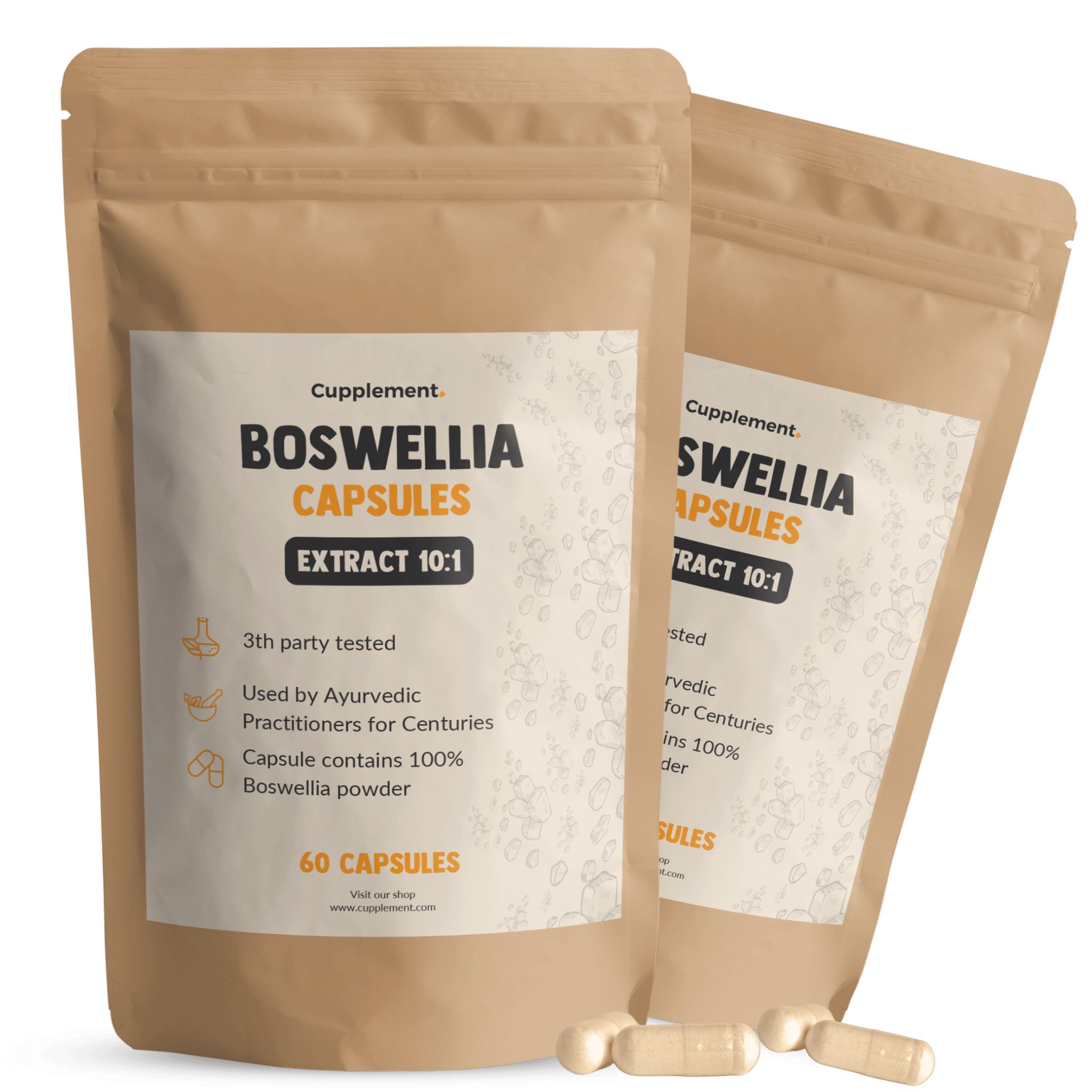 Cupplement - Boswellia Extract  500 mg