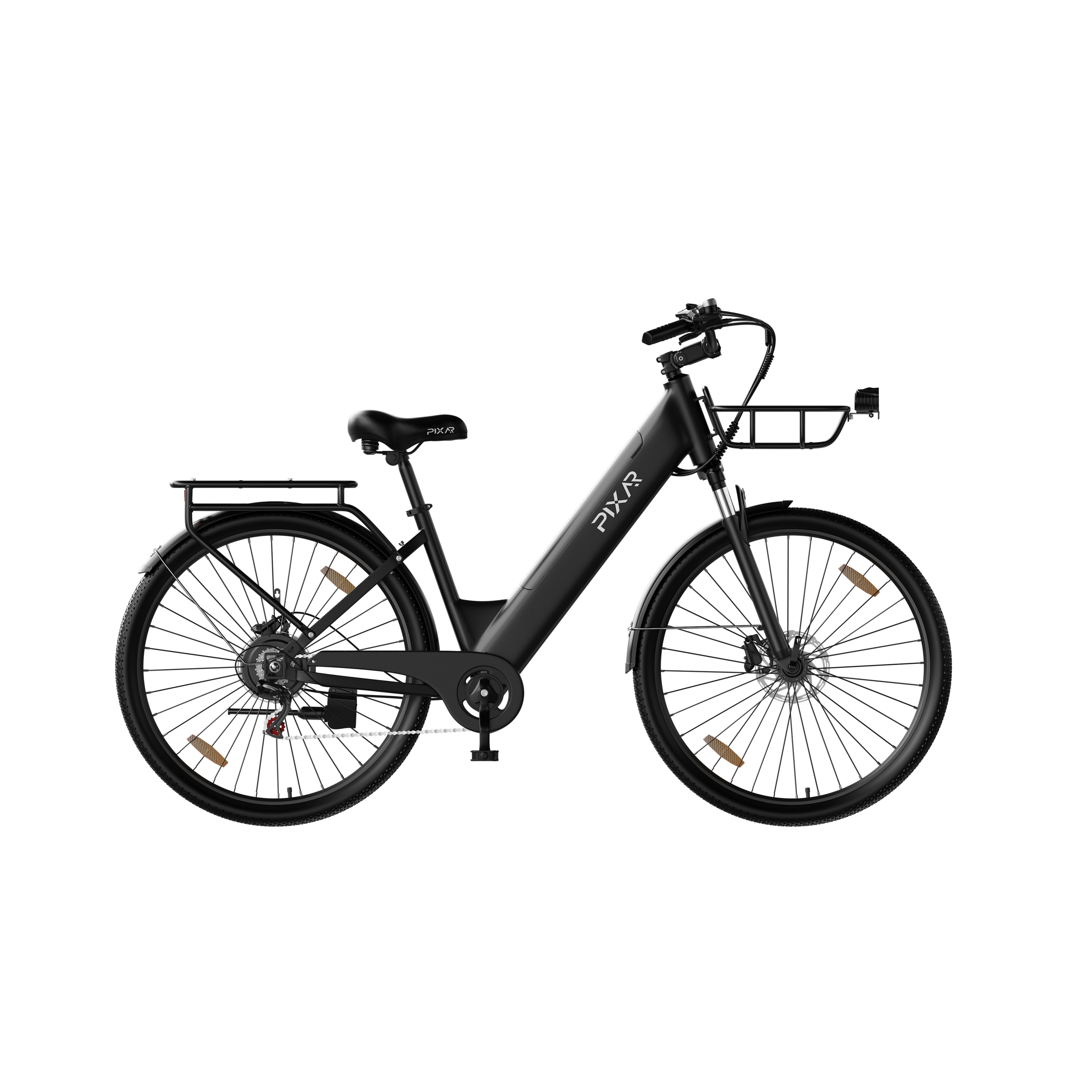 PIXAR C1 PRO Vélo électrique urbain, batterie 36 V 18 Ah