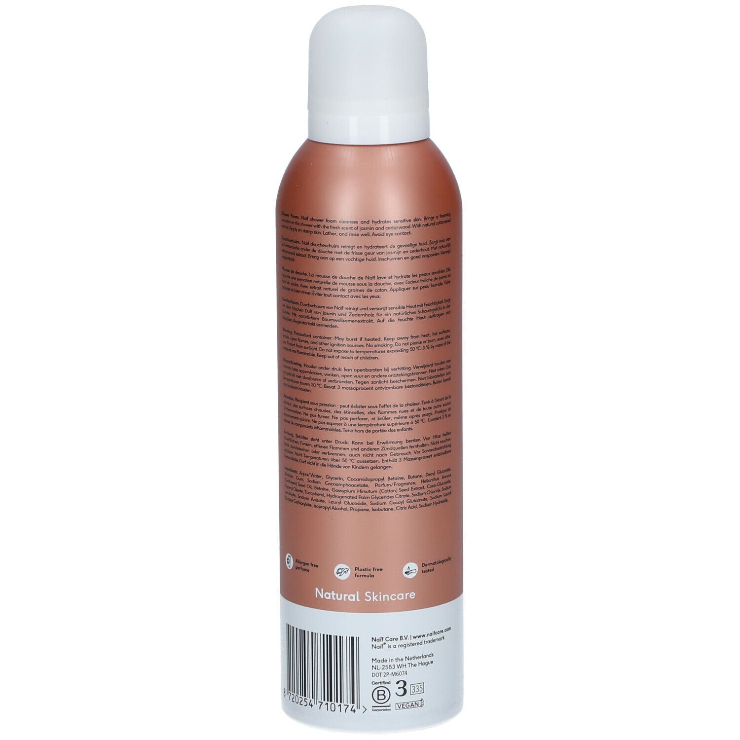 Naïf Body Glow Shower Foam