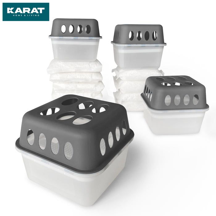 KARAT Déshumidificateur Hava - Déshumidificateur à granulés Gris