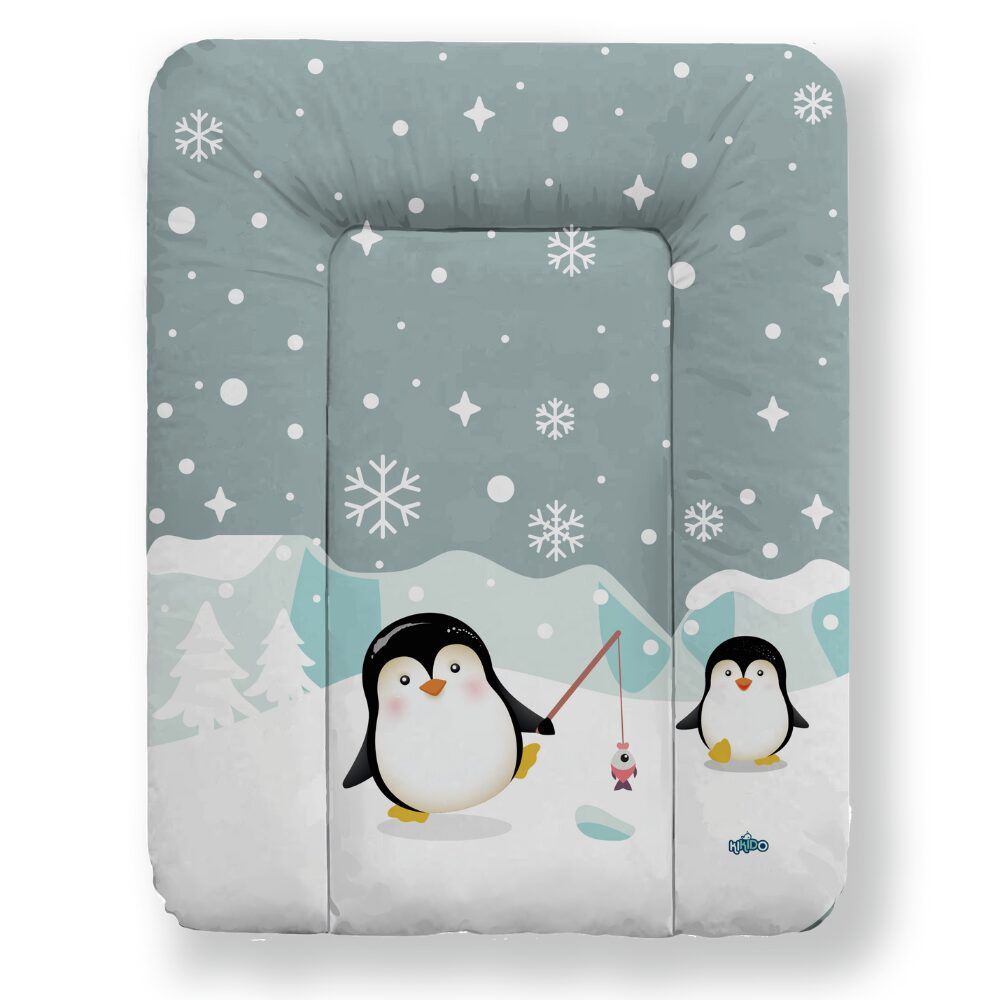Kikido Matelas à Langer 50x70, Pingouins
