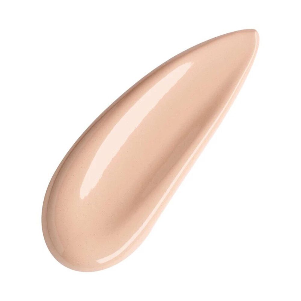Vlek van Artdeco Fluid Camouflage Foundation, lichte huidtint.