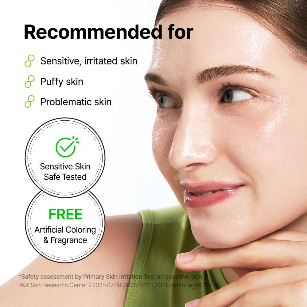 By Wishtrend Groene Thee & Ceramide Kalmerende Toner-Pads