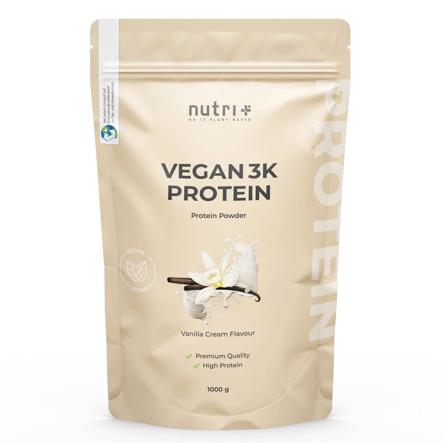 nutri+ Poudre de Protéines végétales 3k