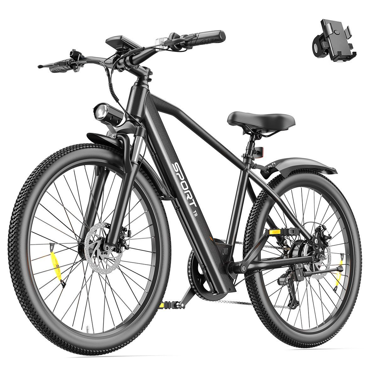 Toofly T8 Vélo électrique urbain, batterie 48 V 13 Ah
