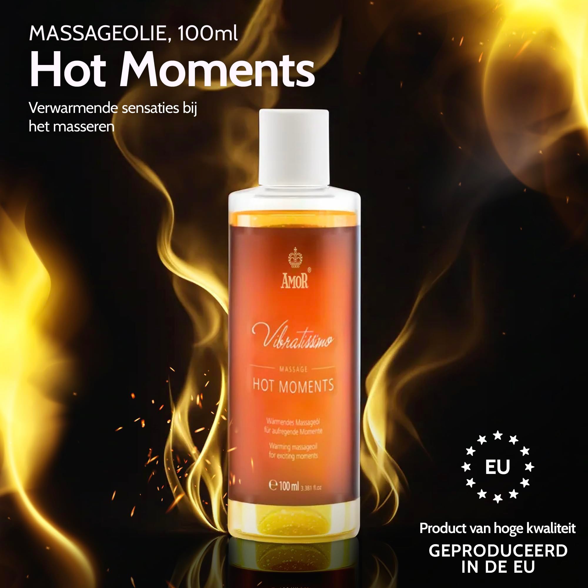 Vibratissimo Massageolie Hot Moments