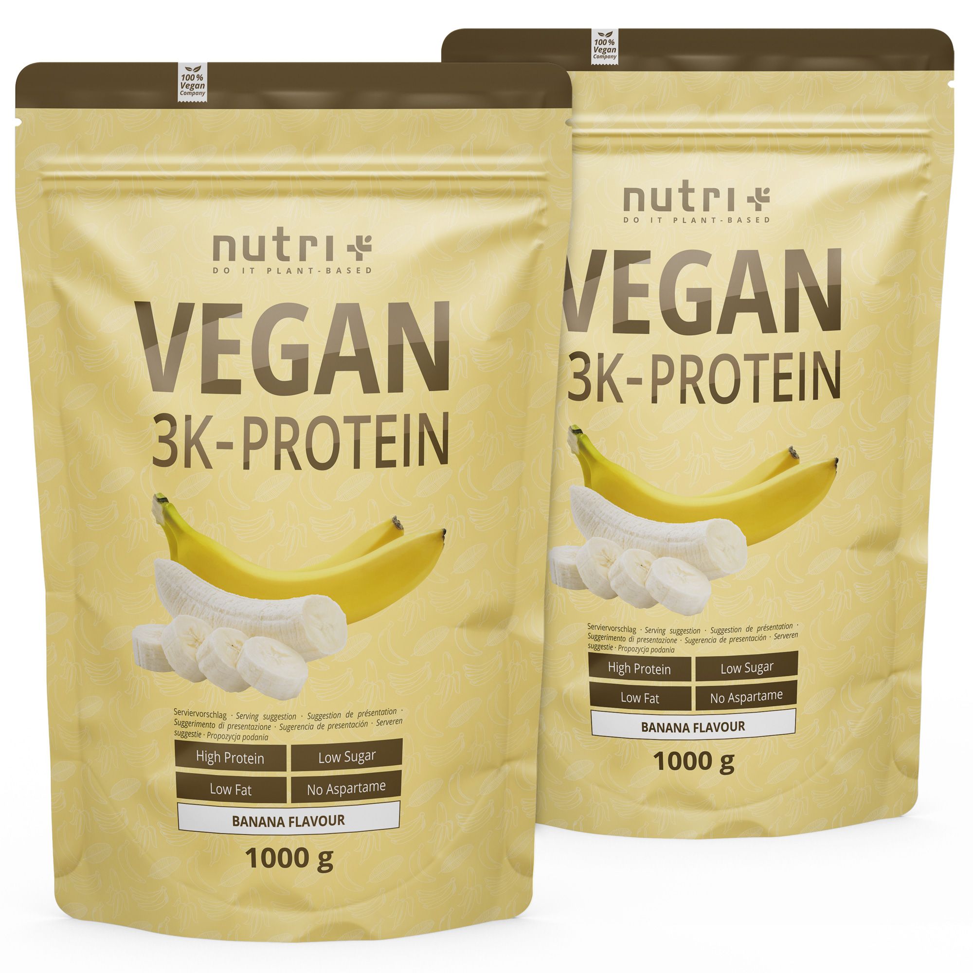 nutri+ Poudre de protéines végétales 3k