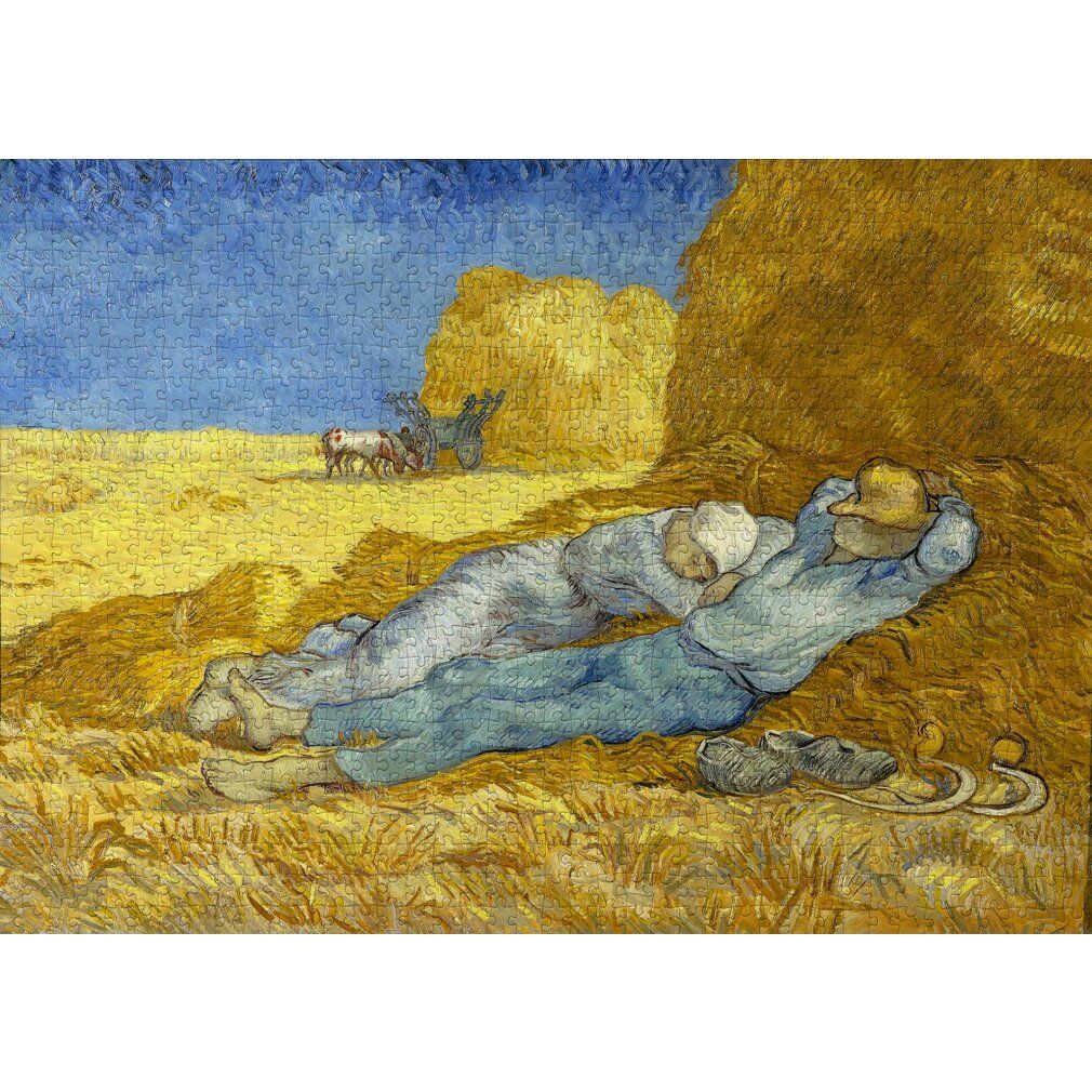 enjoy Puzzle Vincent Van Gogh : Repos de midi 1000 pièces