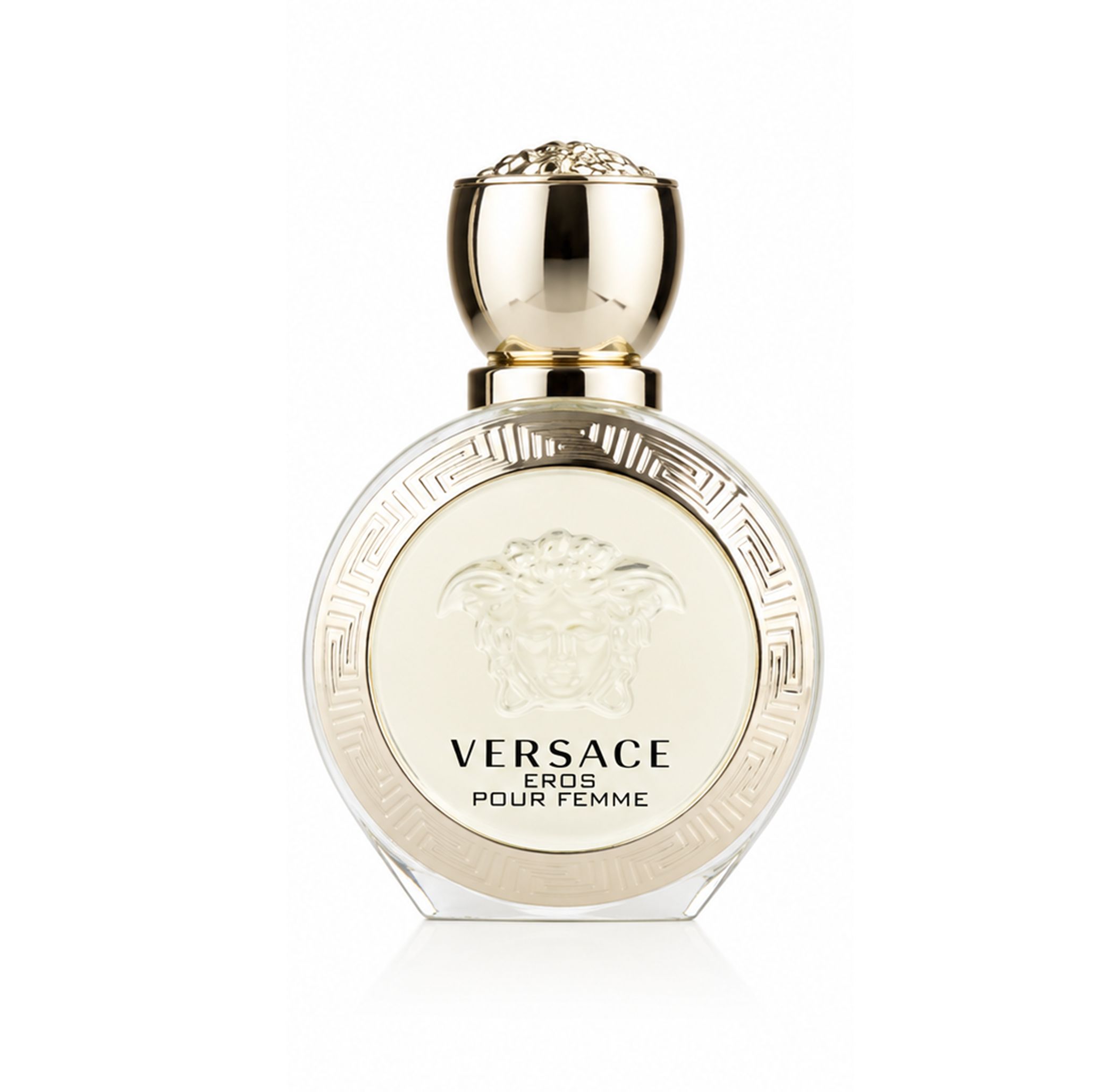 Versace Eros Pour Femme Parfum Deodorant Spray, gouden dop.