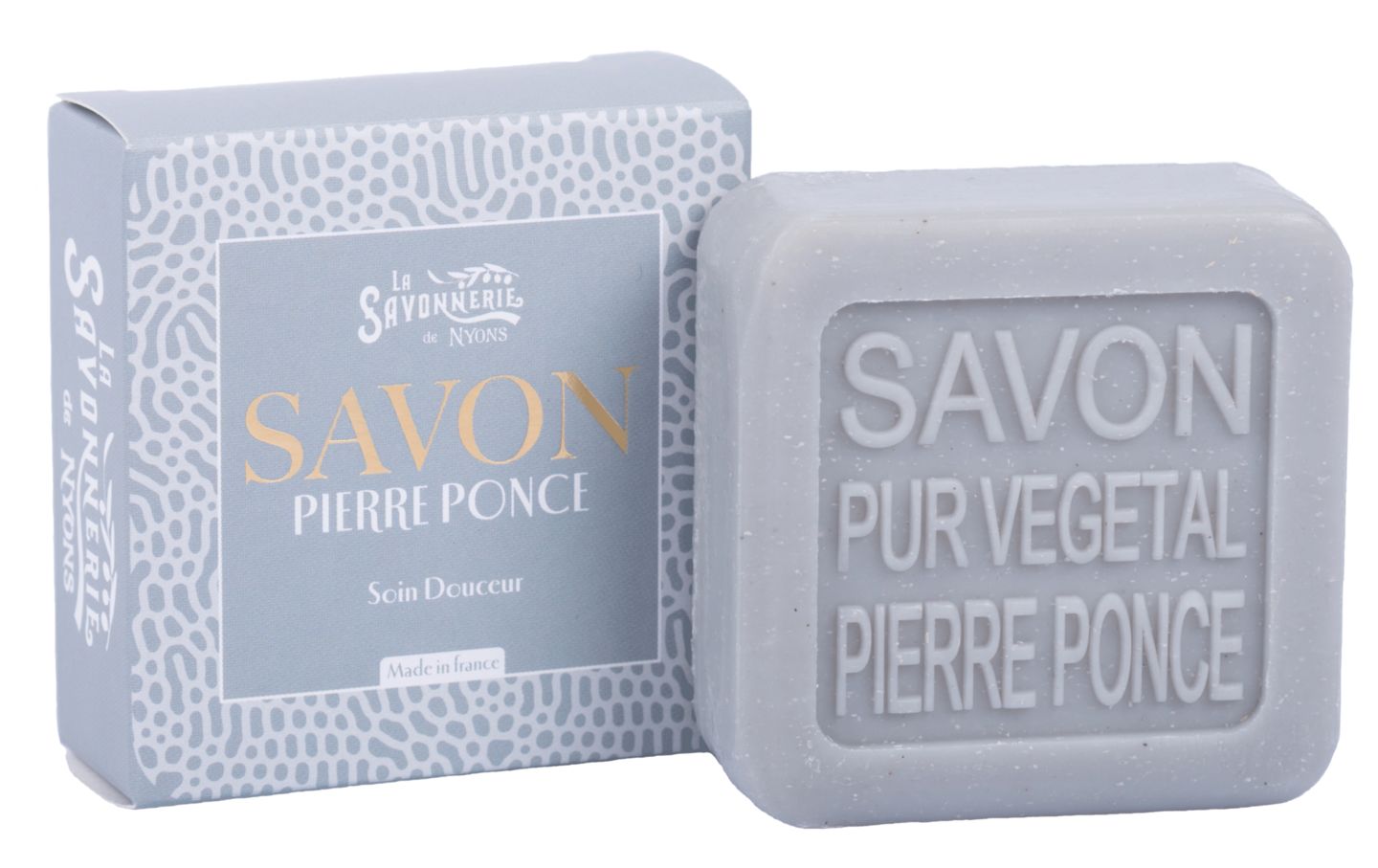 La Savonnerie de Nyons - Wellnesszeep in doosje - Puimsteenzeep