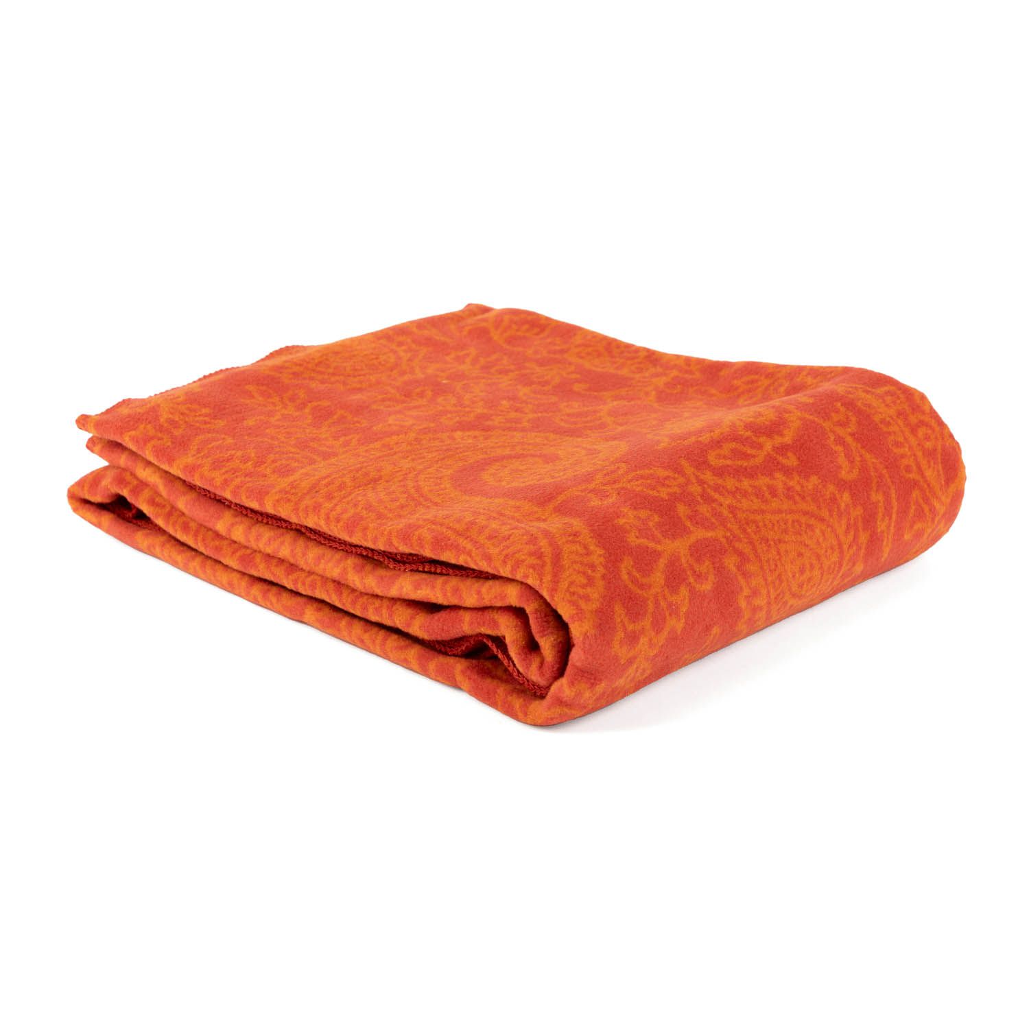 bodhi Couverture Paisley, orange