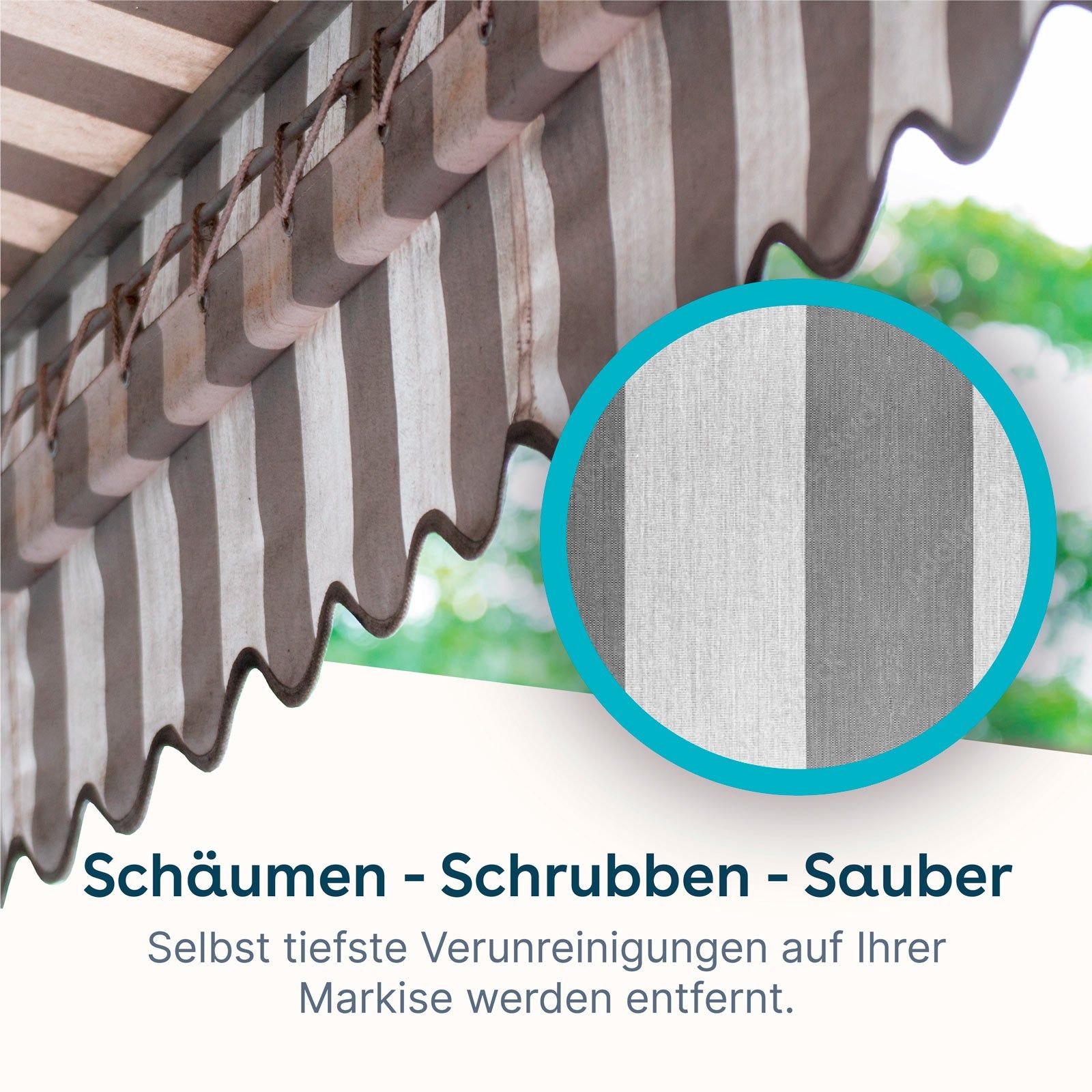 eco:fy® Nettoyant pour stores et parasols • élimine la saleté et les taches