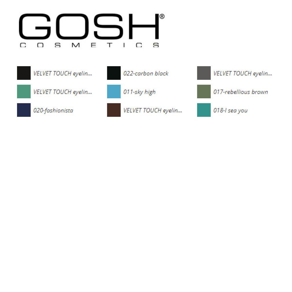 Gosh Velvet Touch Eyeliner Waterproof 018 i Sea You