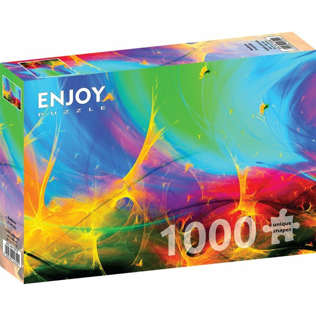 enjoy Puzzle Arc-en-ciel Fractales 1000 pièces