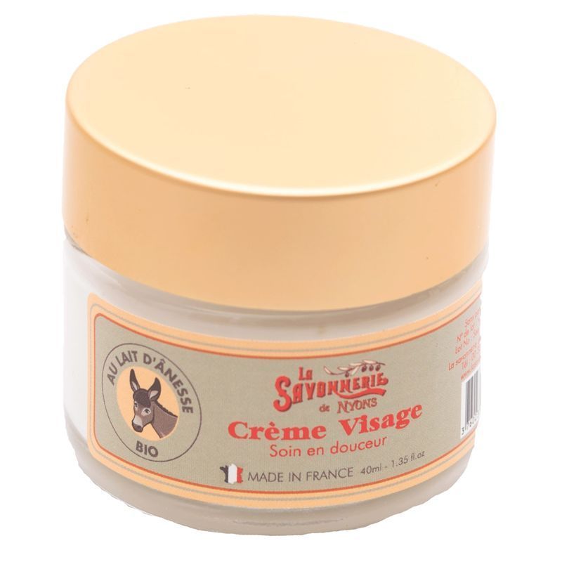 La Savonnerie de Nyons - Crème Visage - Lait d'Ânesse