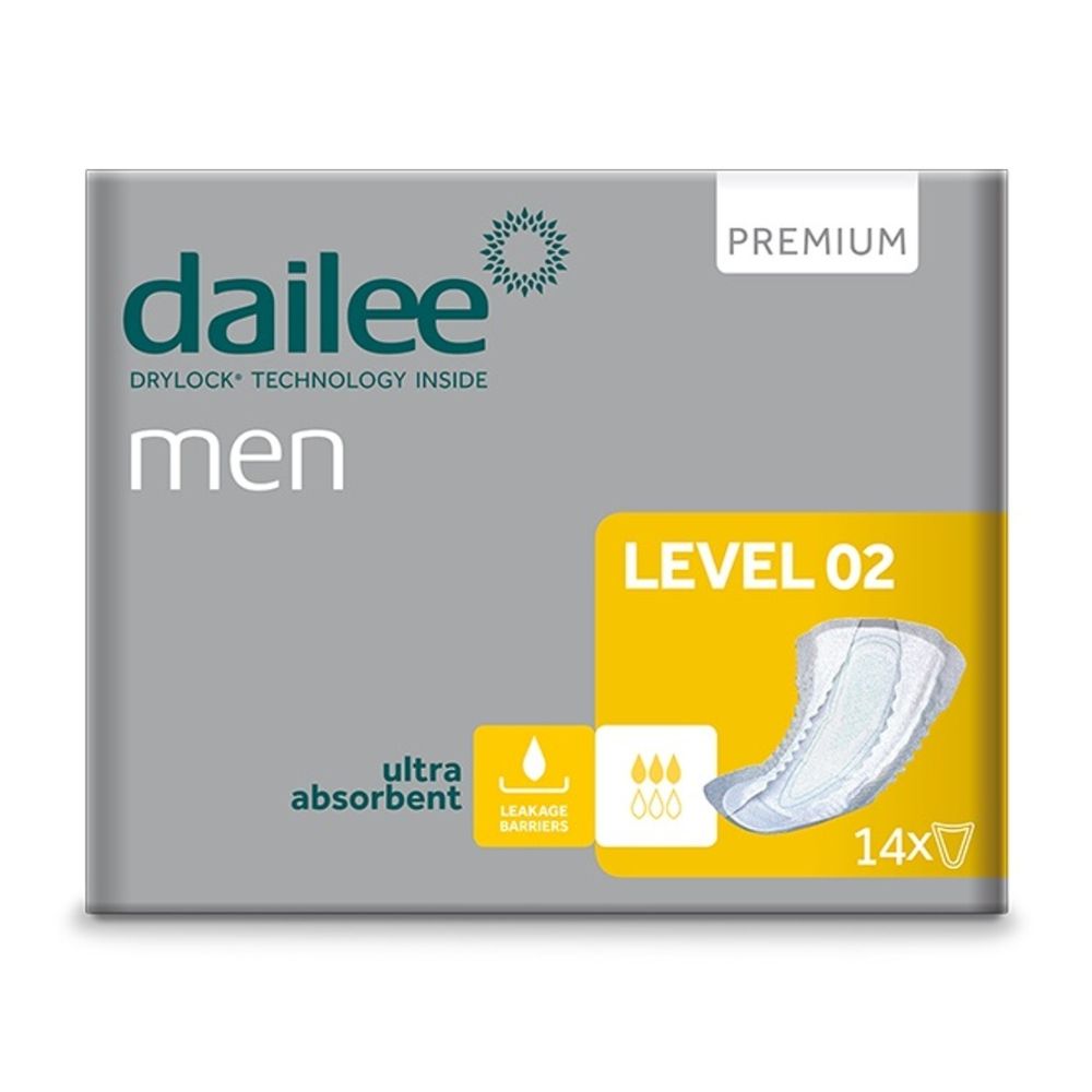 Dailee Men Niveau 2 Protections Incontinence Homme