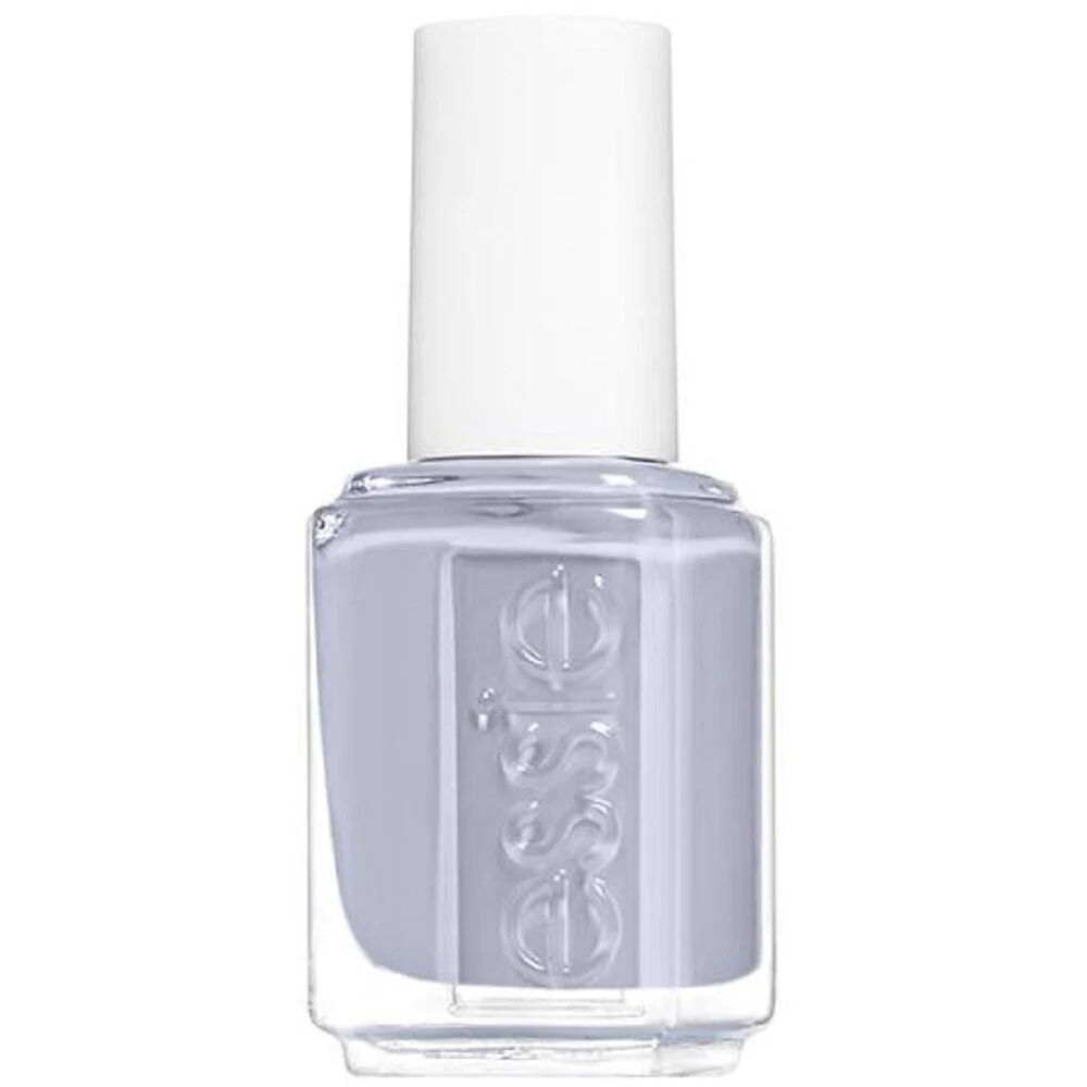 Essie nagellakfles in licht lavendeltint met witte dop.