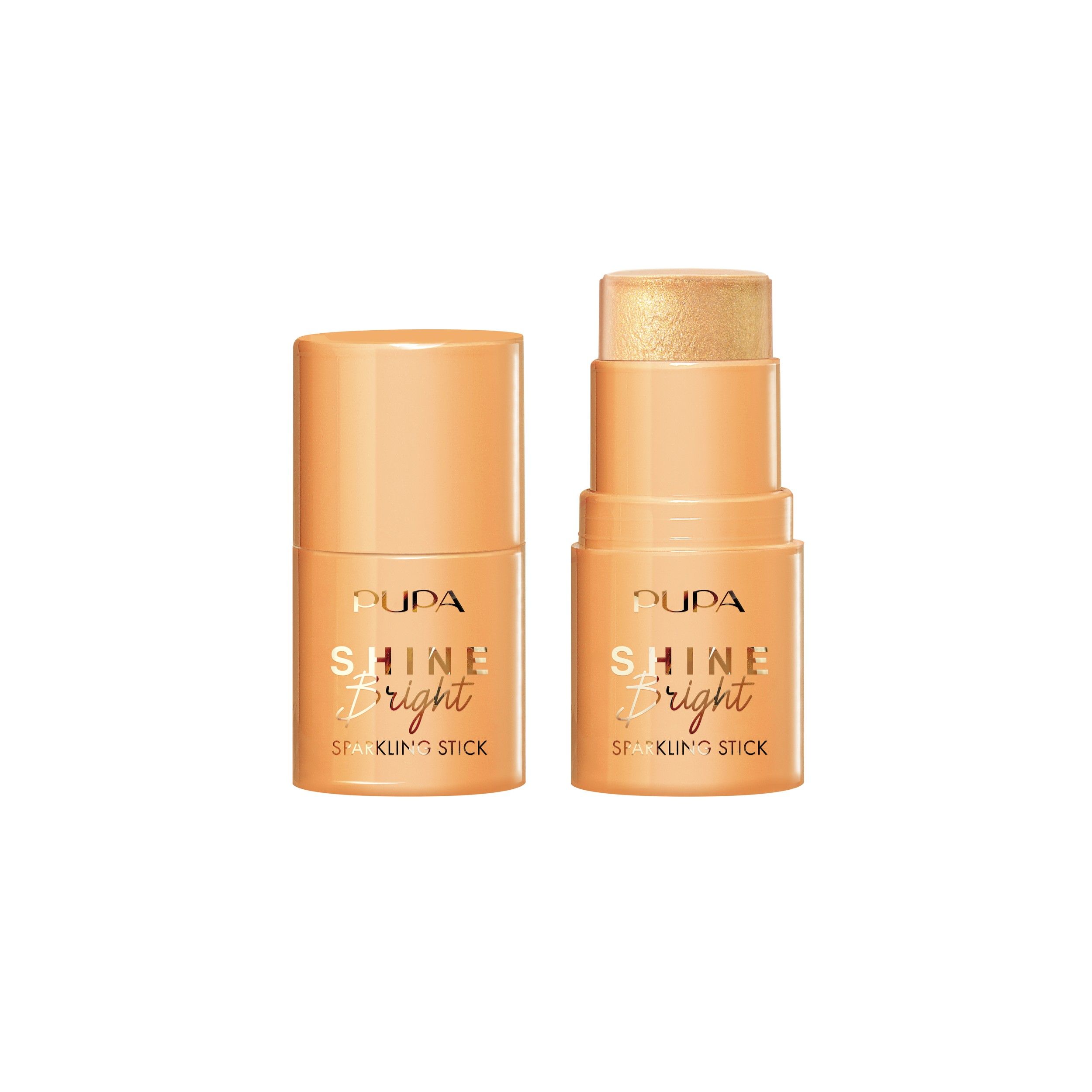 Pupa Shine Bright Sparkling Stick Icy Gold