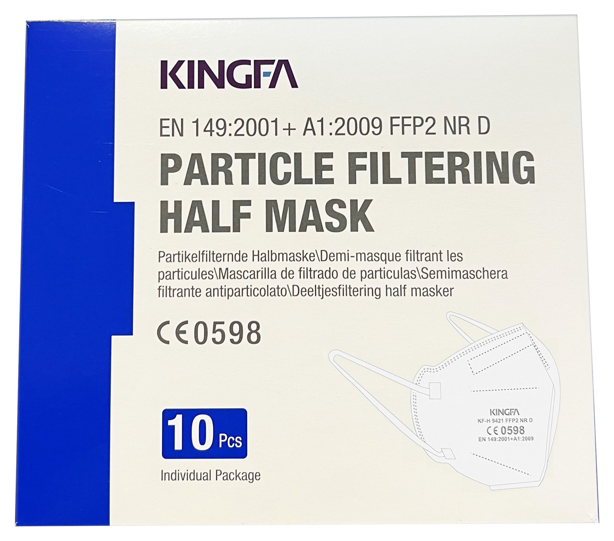 Kingfa Masque de protection FFP2