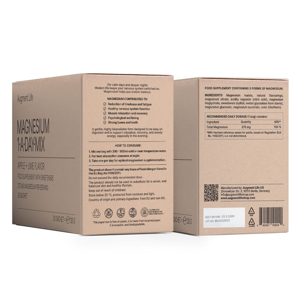 Augment Life Magnésium Sachets