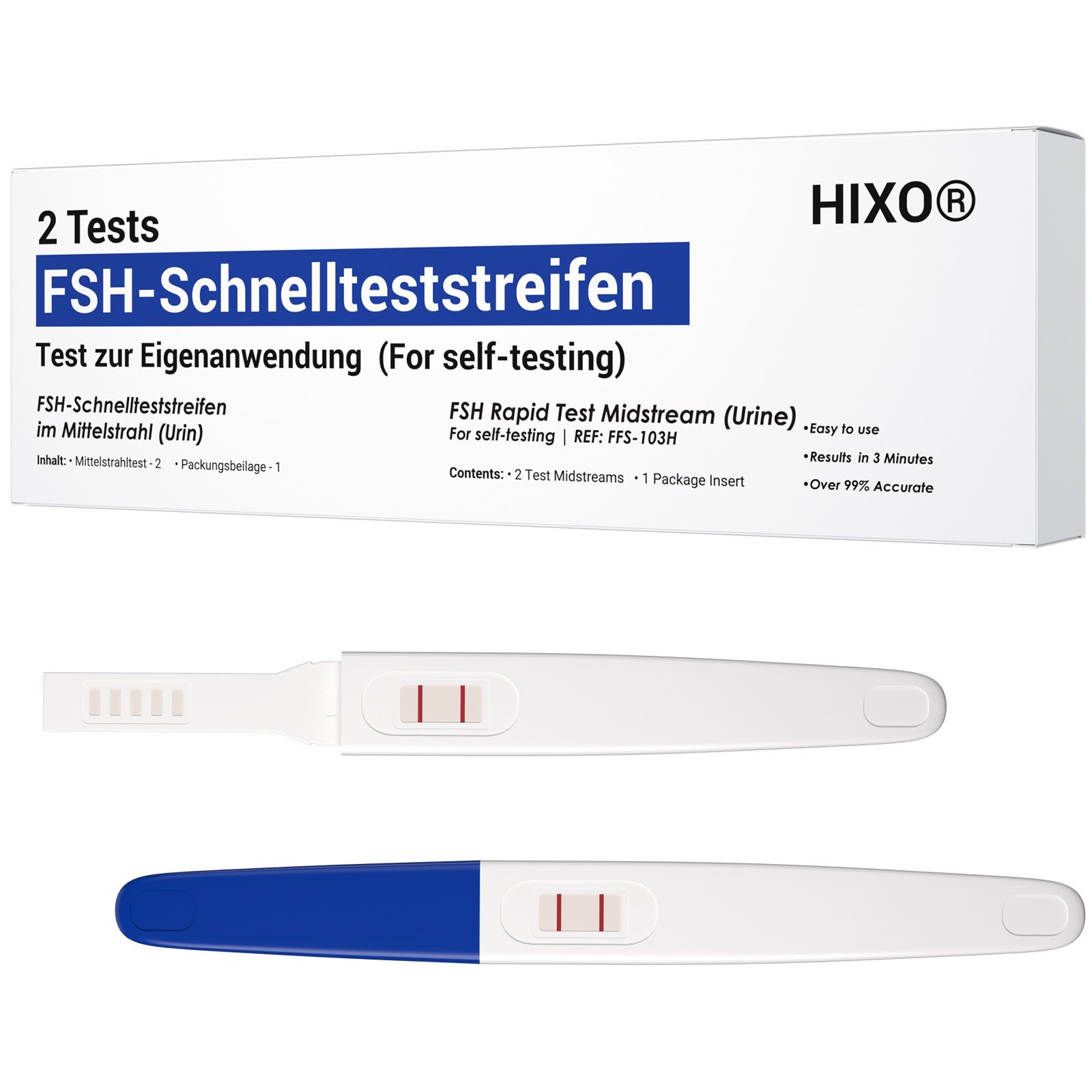 HIXO FSH-test menopauze & overgang