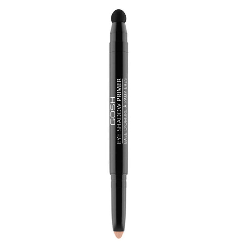 Gosh Eye Shadow Primer Blanc cassé, format stylo avec applicateur et embout primer.