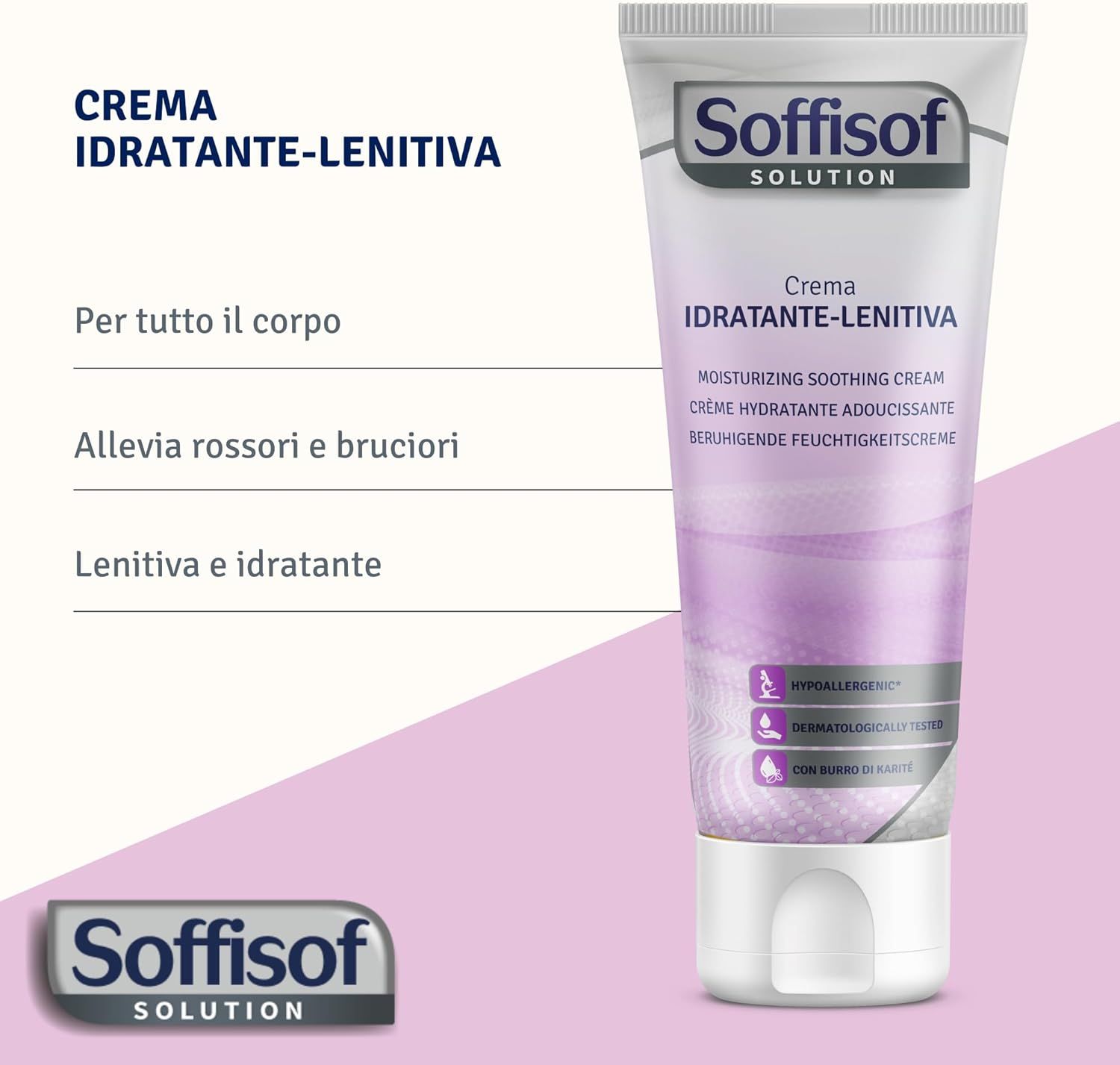 Soffisof Crème Hydratante et Apaisante à l'Urée