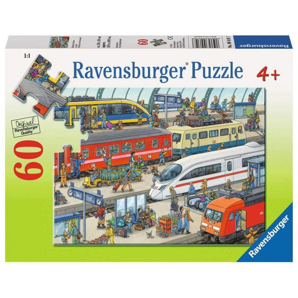 ravensburger Bahnhof Puzzel 60 delen