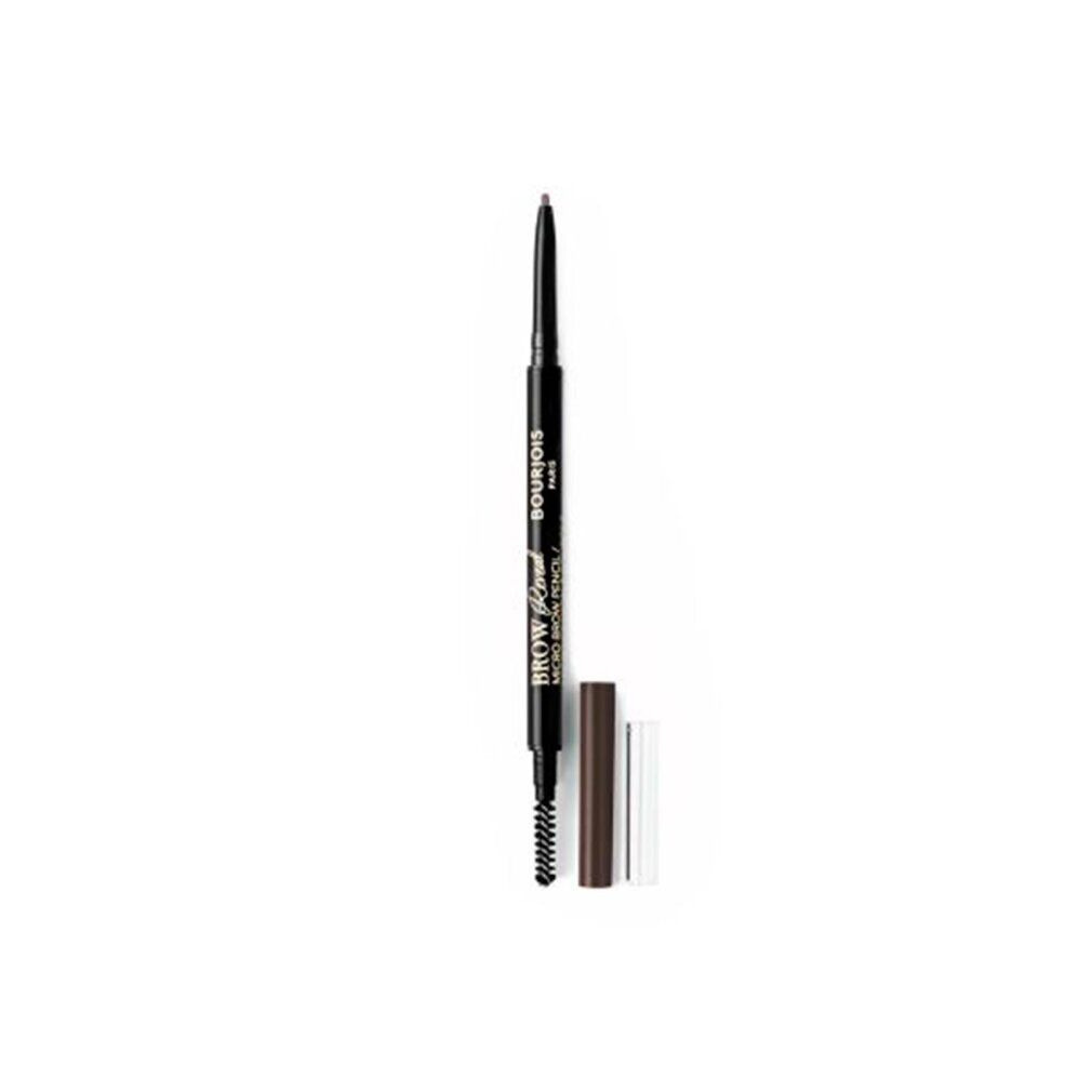Crayon à sourcils Bourjois avec capuchon amovible et brosse, teinte Soft Brown.