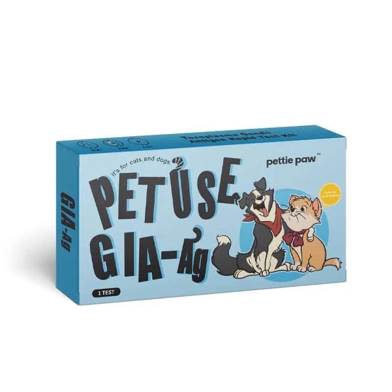 PETUSE GIA-Ag testkit voor katten en honden. Bevat 1 test.