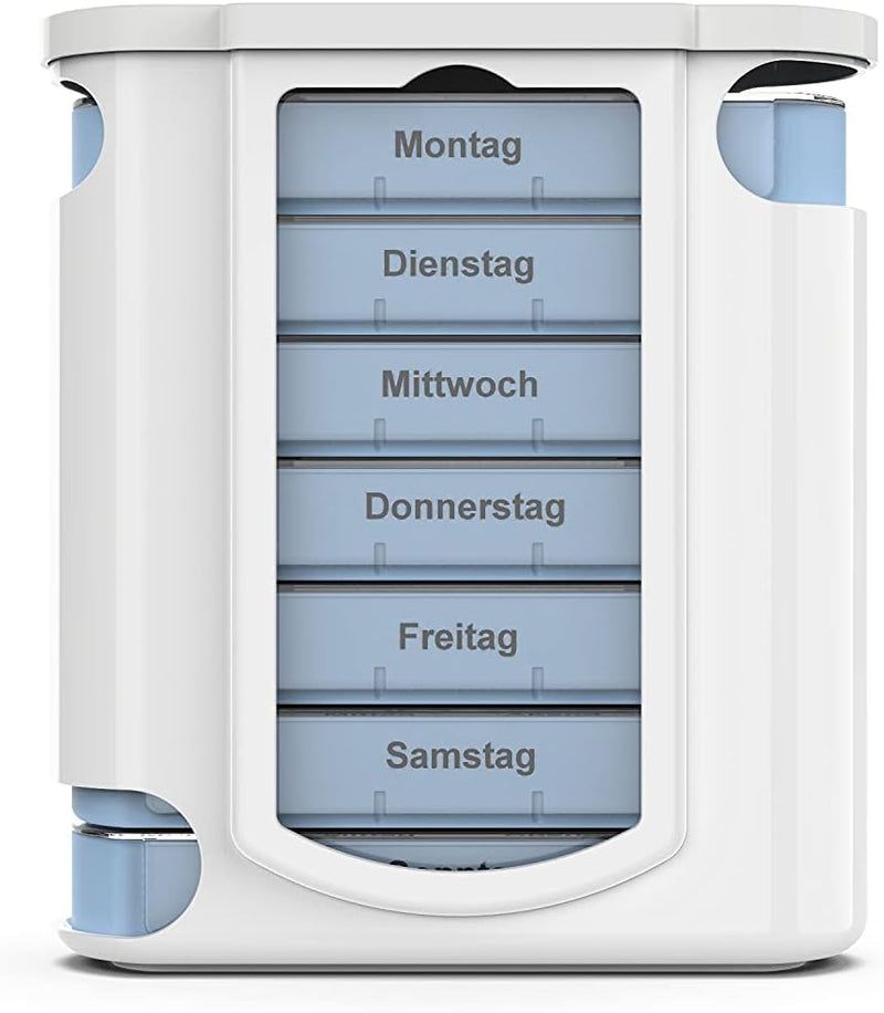 Haro Witte pillendoos – eenvoudige weekplanner