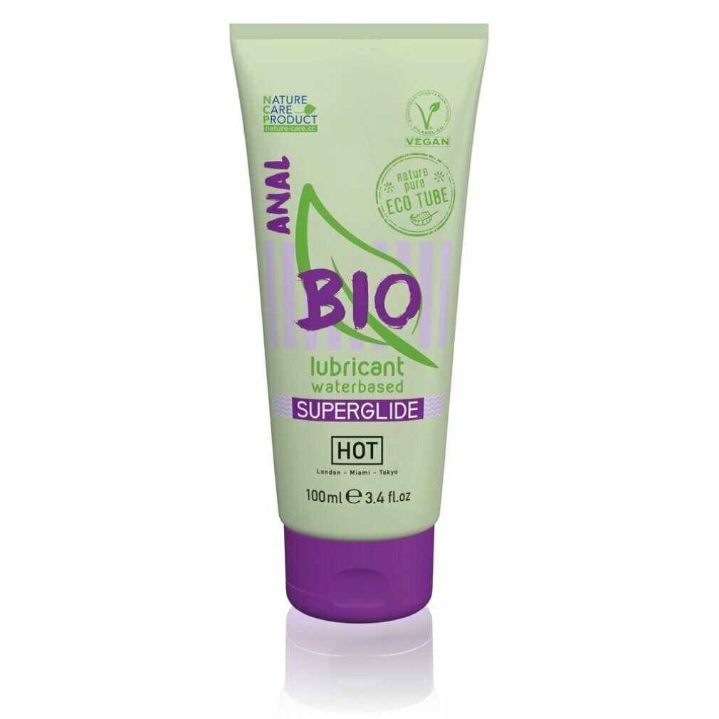 Lubrifiant BIO Anal Superglide, à base d'eau, tube 100ml.