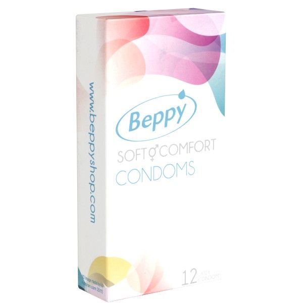 Beppy Soft & Comfort condoom verpakking, 12 stuks.