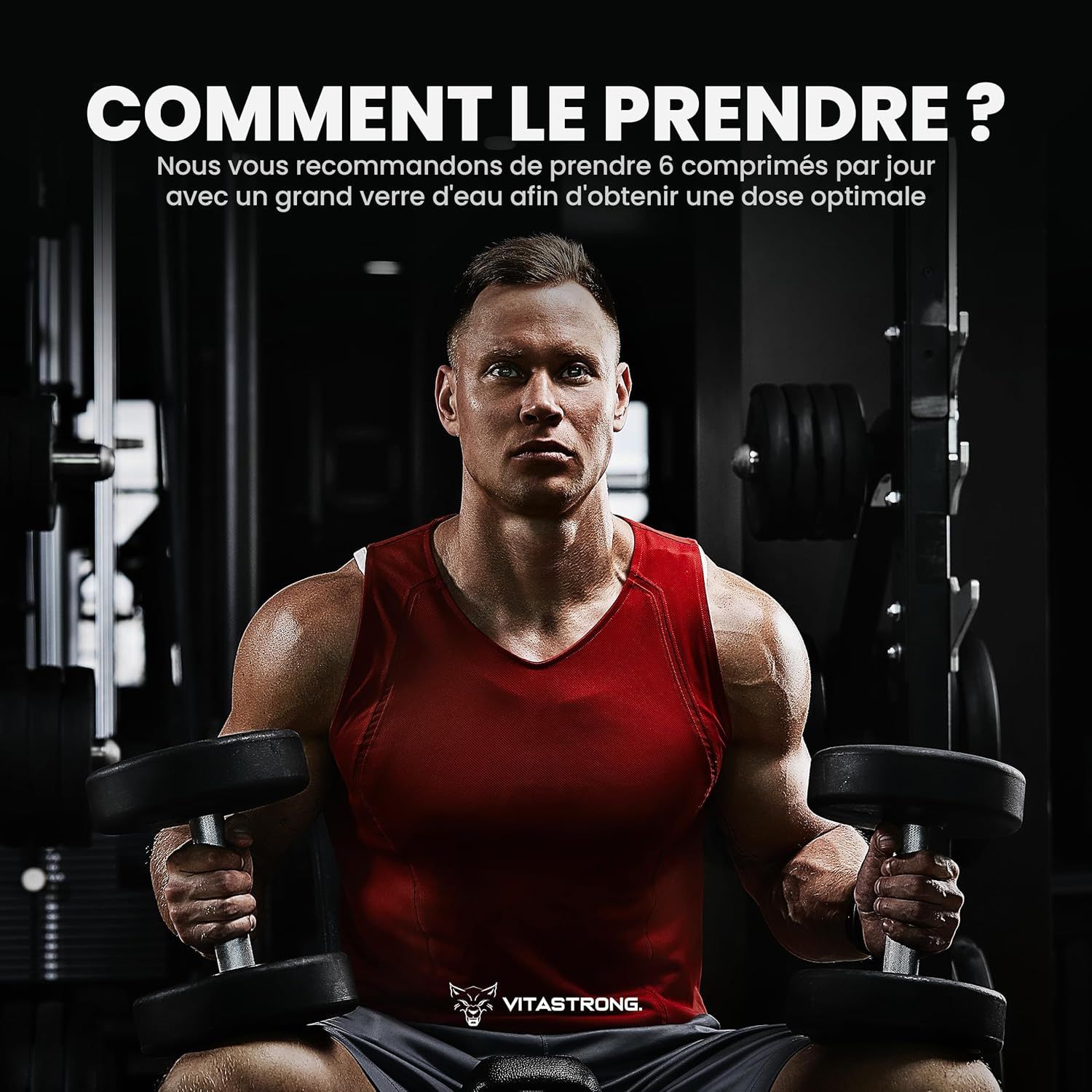 Vergelijking Vitastrong L-Arginine en andere merken. Groene vinkjes, rode kruizen. Tekst: Waarom Vitastrong kiezen?