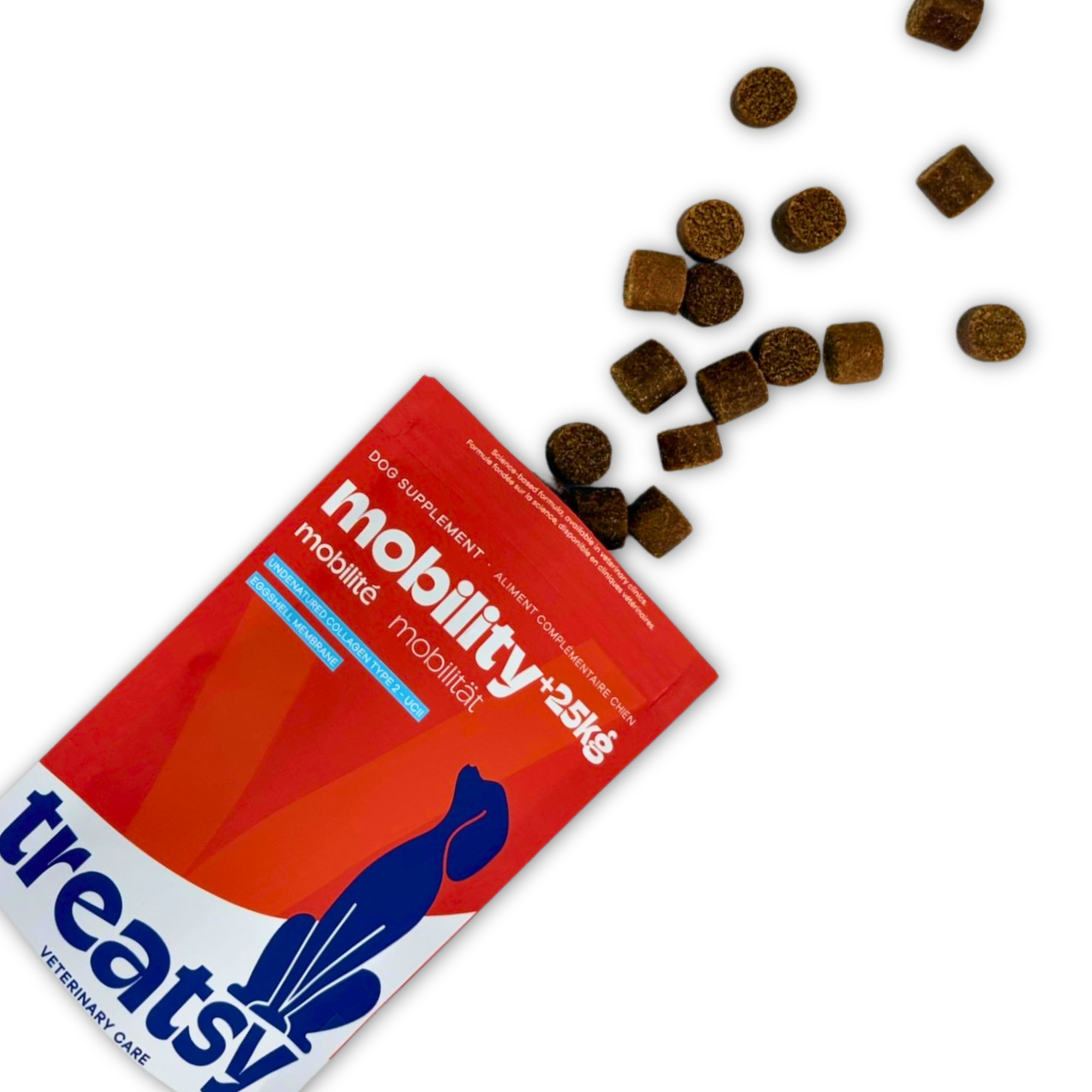 Treatsy Voedingssupplement – Mobiliteit voor grote honden (+25kg)