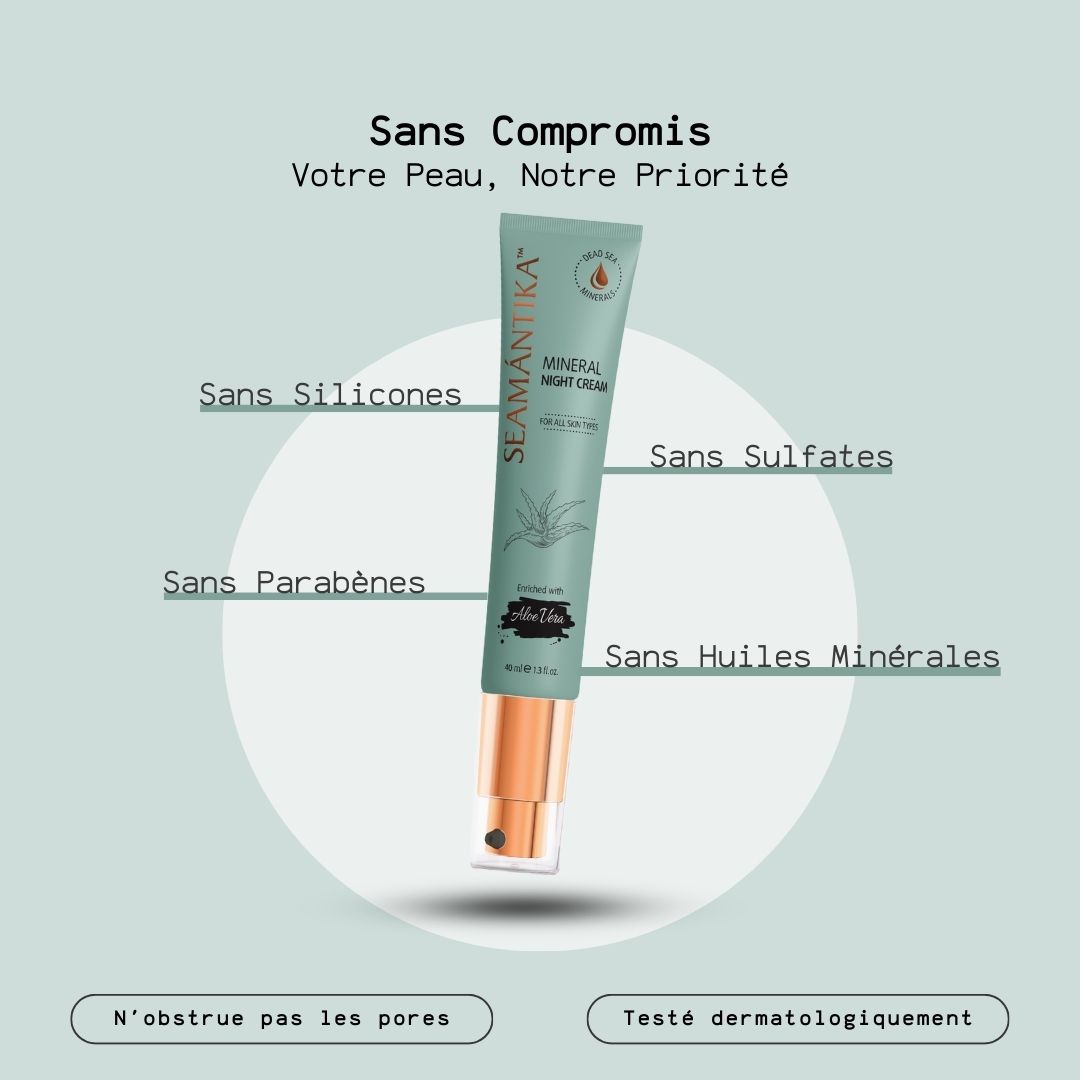SEAMANTIKA - Crème de Nuit Aloe Vera