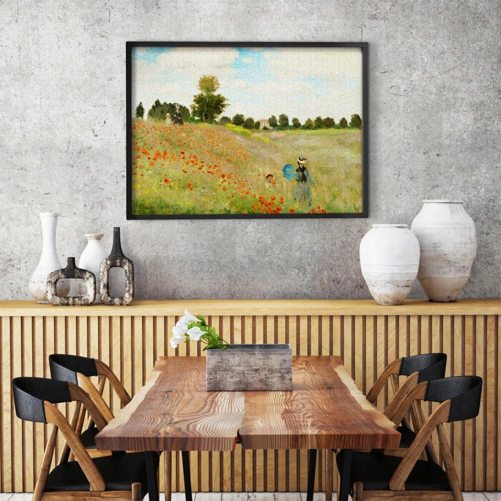 enjoy Puzzel Claude Monet: Mohnfeld 1000 stuks