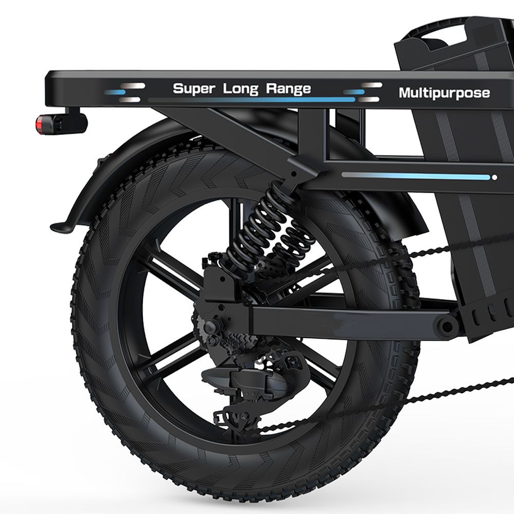 G-FORCE DE-S Vélo cargo électrique, batterie 48 V 45 Ah, double suspension