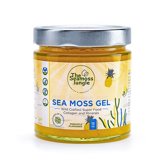 The Seamoss Jungle Sea Moss Gel Ananas