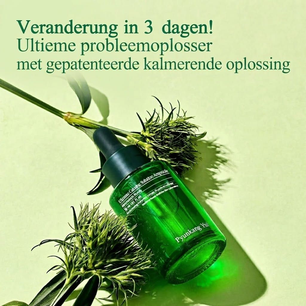 Voor-en-na vergelijking van huid met acne, toont duidelijke verbetering.
