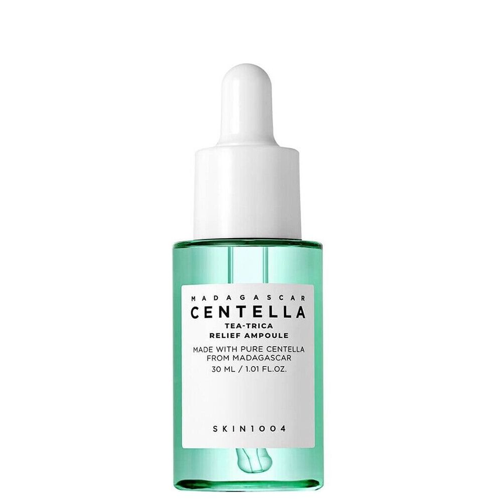 Groene glazen fles met druppelaar, 30 ml.