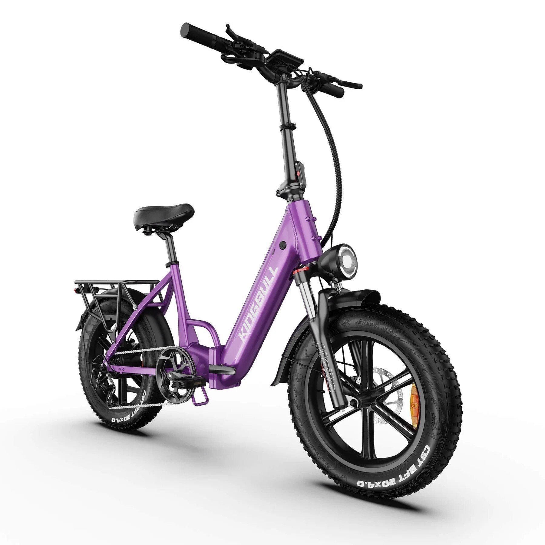 KINGBULL Literider 2.0 Vélo électrique pliable, batterie amovible 48 V 13,5 Ah