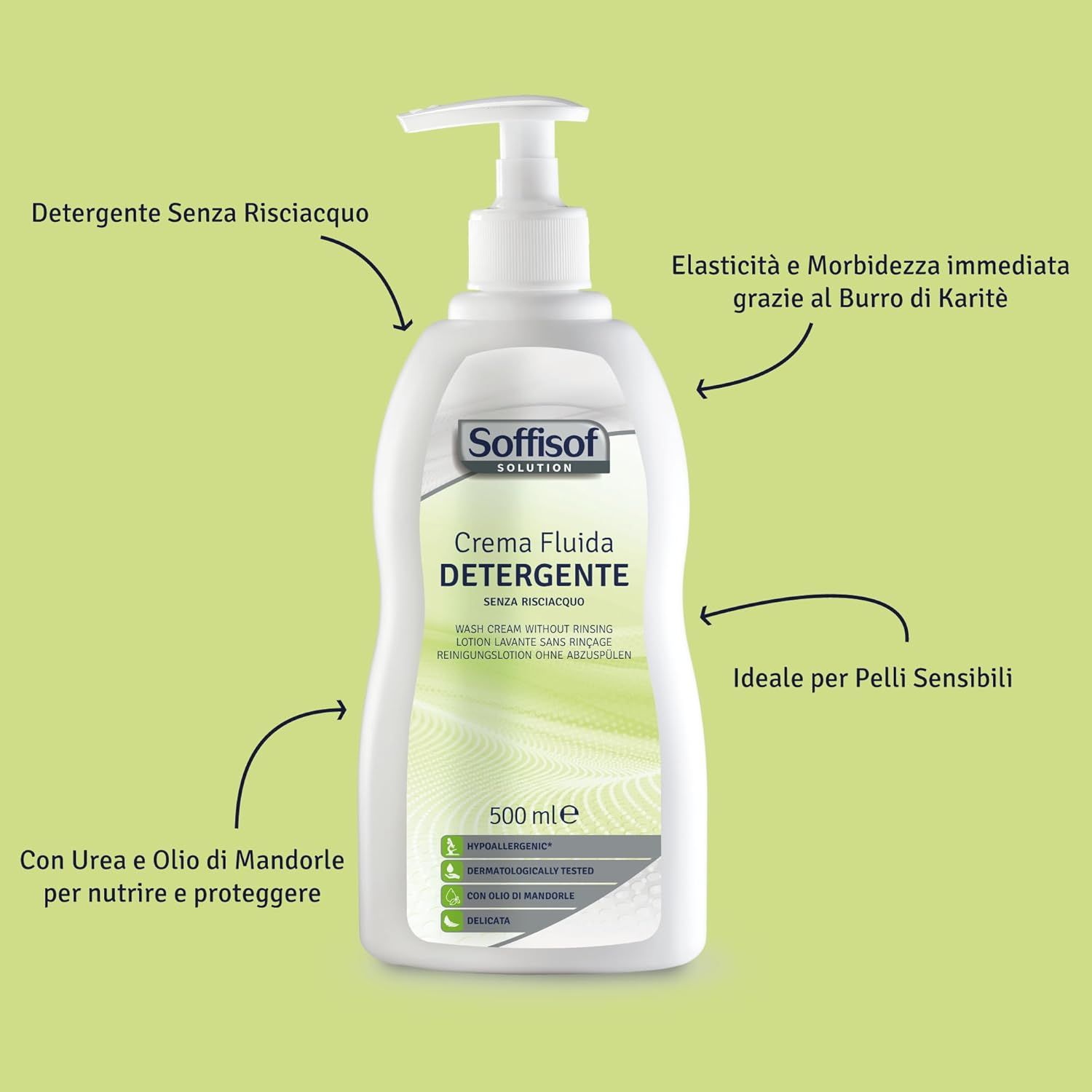 Soffisof Crème nettoyante liquide